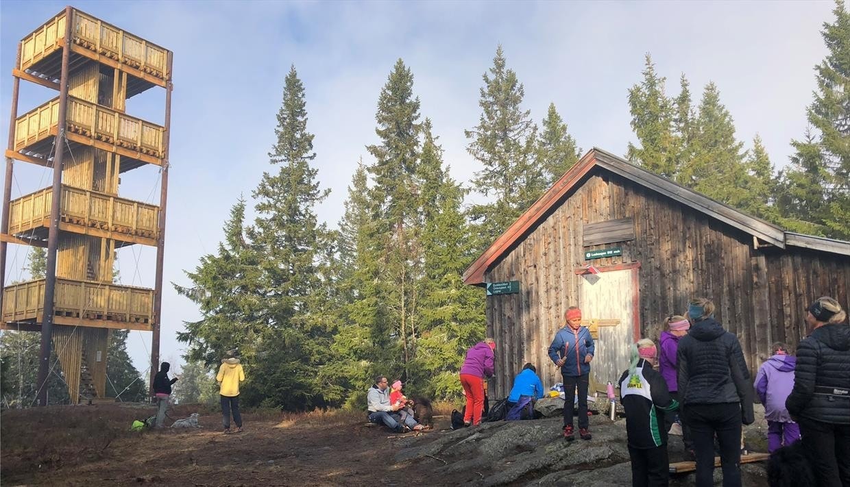 Lushaugtårnet - et yndet turmål med fantastisk utsikt Galleribilde