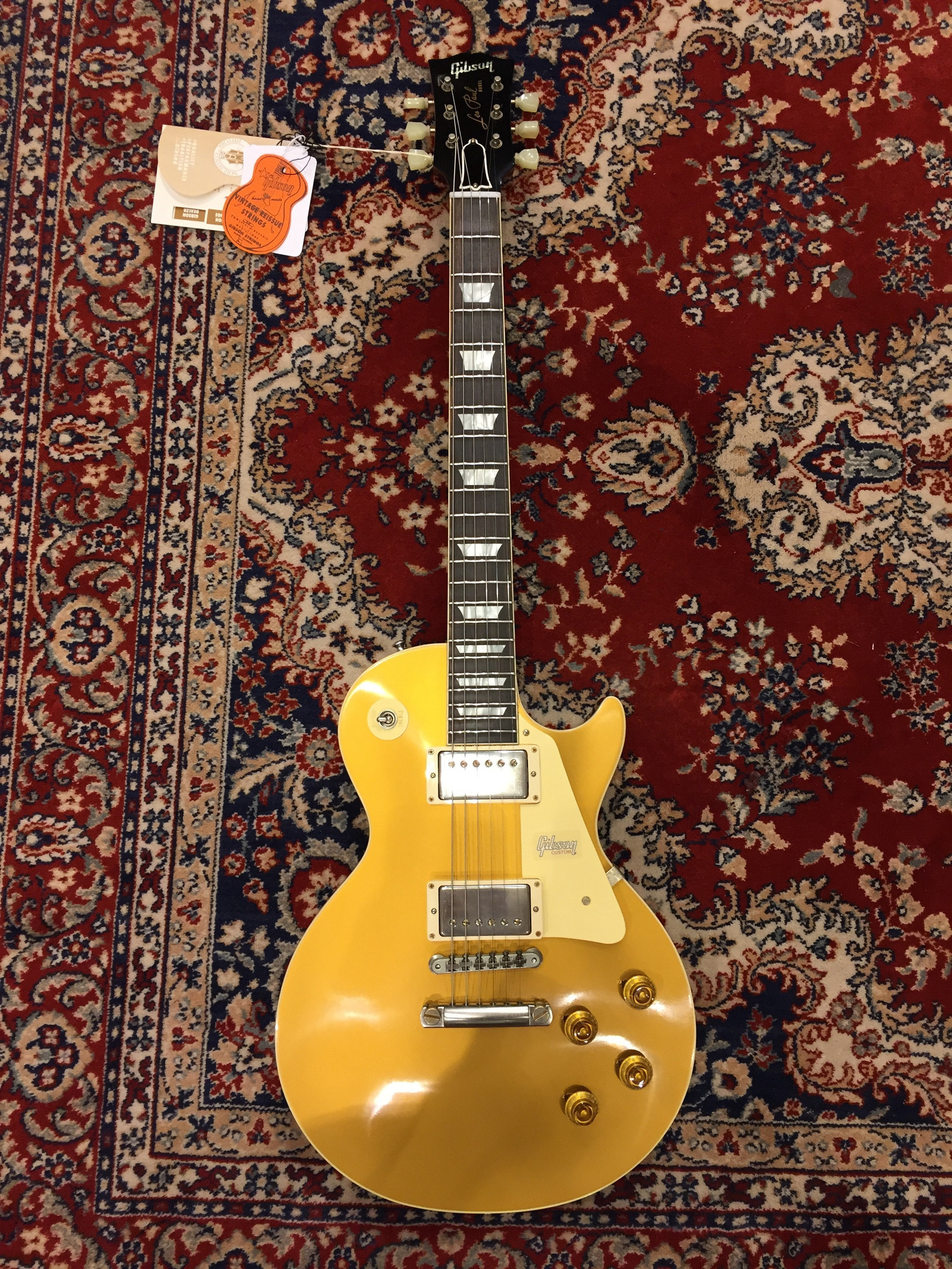 Gibson Custom Shop Les Paul Goldtop '57 VOS Antique Gold 4Sound. GIBSON CS Les Paul Goldtop '57VOS NH | Antique Gold