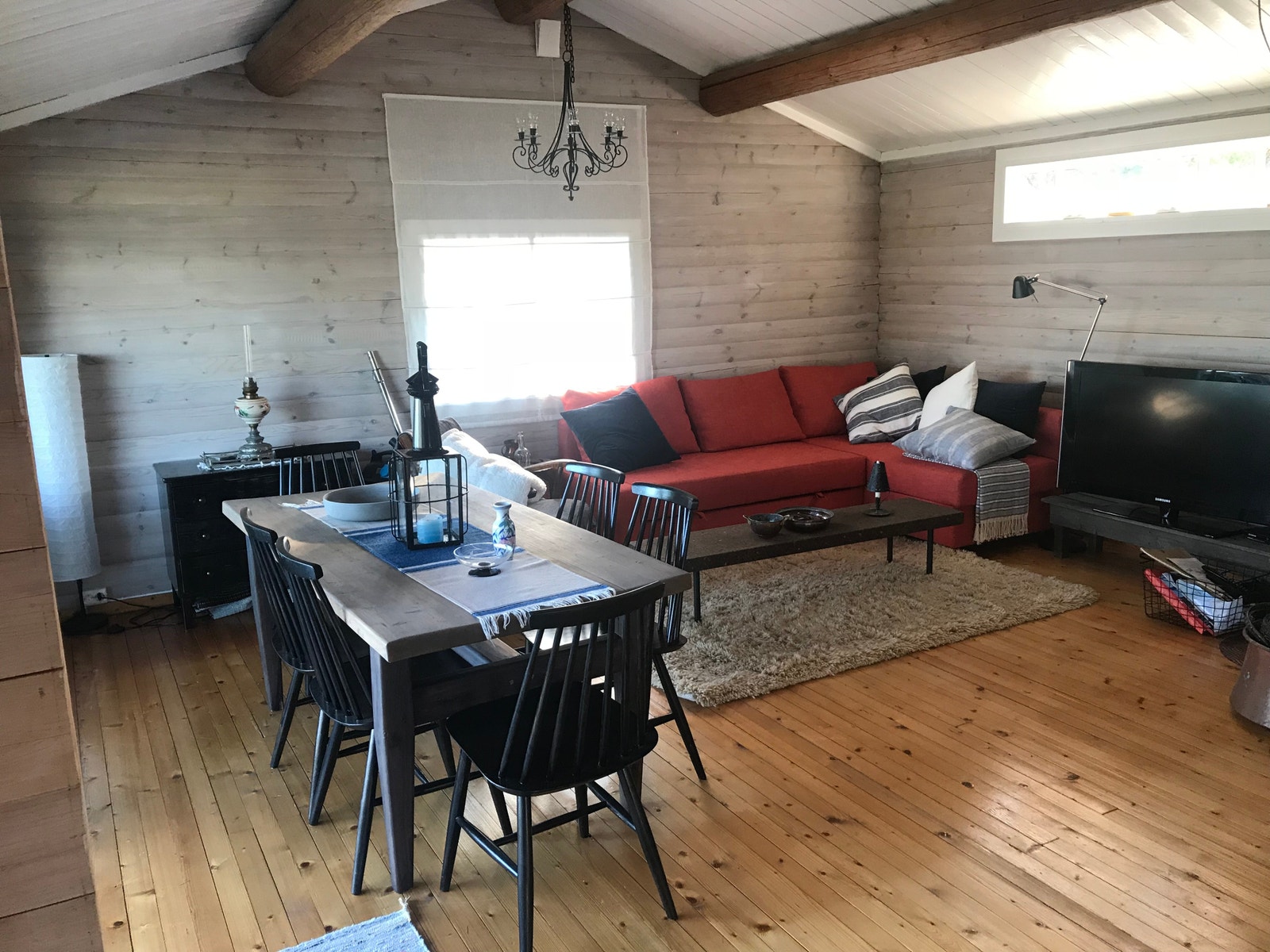 Stue m/ Salong/Sovesofa Galleribilde