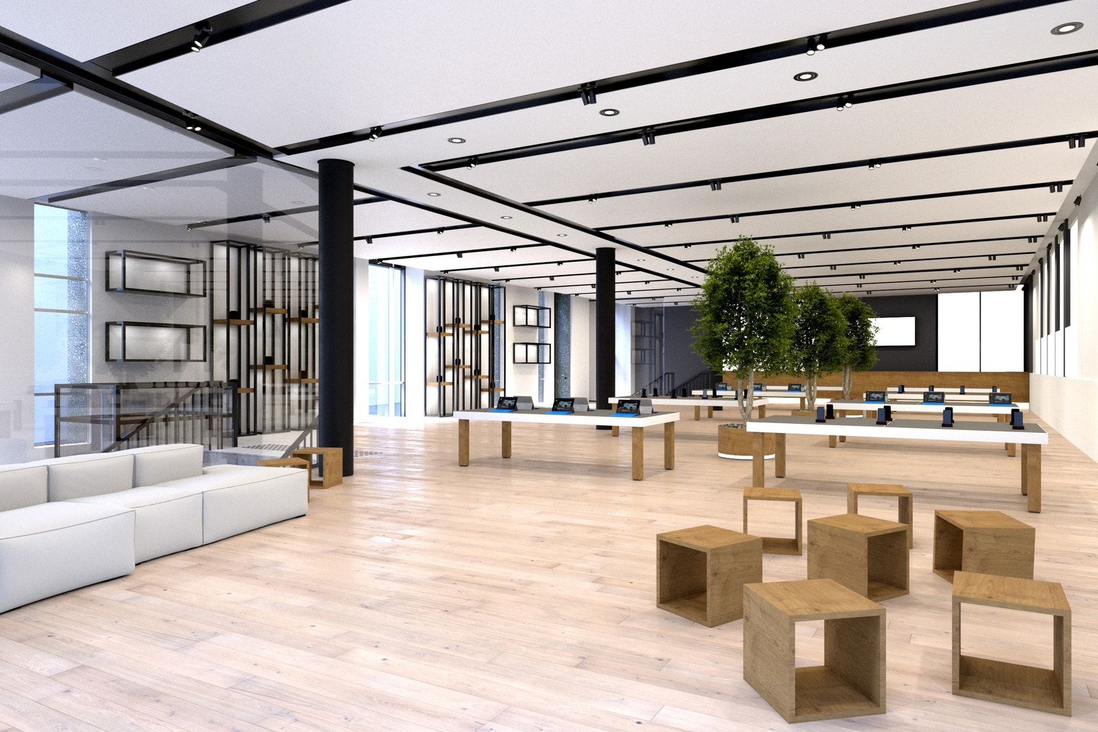 Retaillokale Nedre Slottsgate Galleribilde
