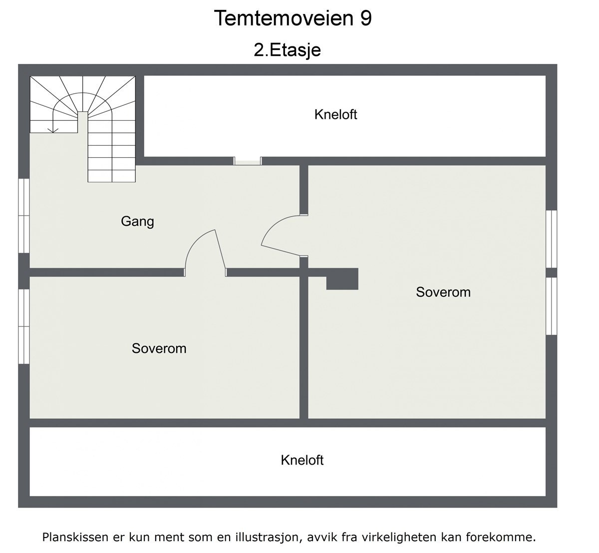 Plantegning 2.Etasje. Galleribilde
