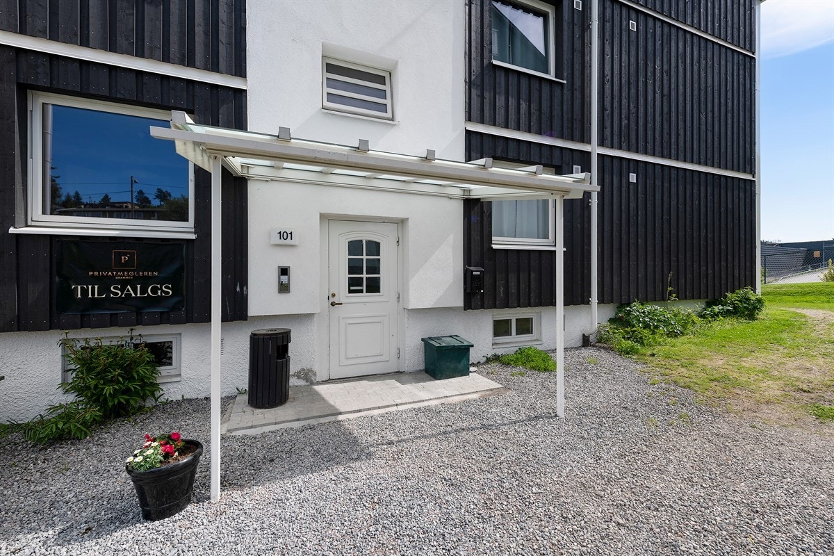 Tilrnærmet trappefri adkomst. Galleribilde
