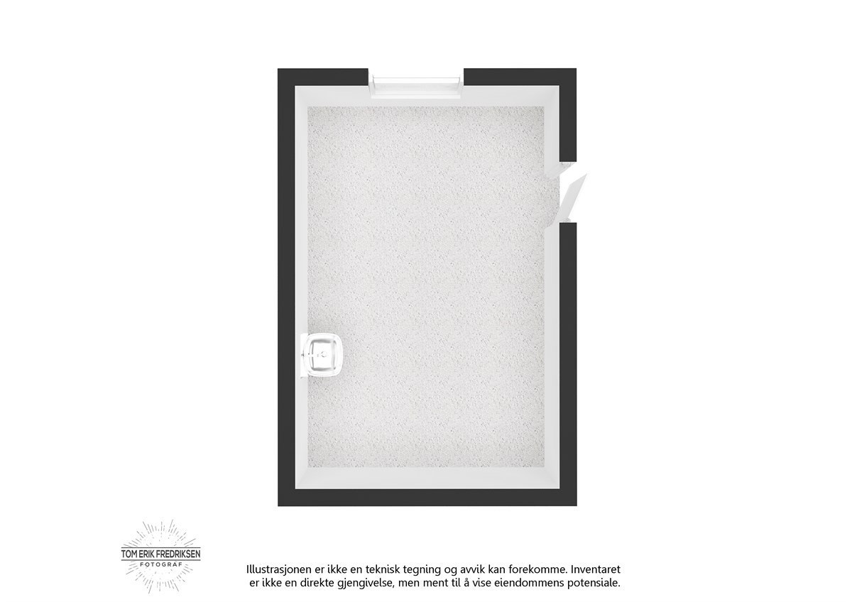 Planskisse U-etg. 3D Galleribilde