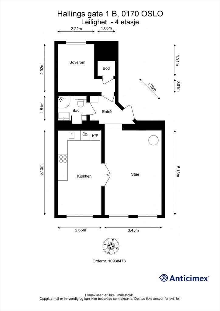 Plantegning. Galleribilde