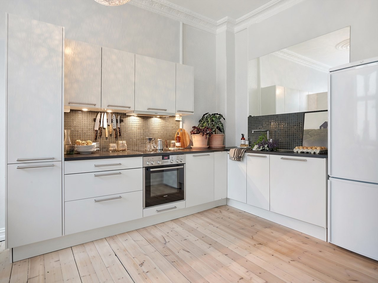 Moderne og tidsriktig kjøkken fra kvalitetsleverandøren Sigdal Galleribilde