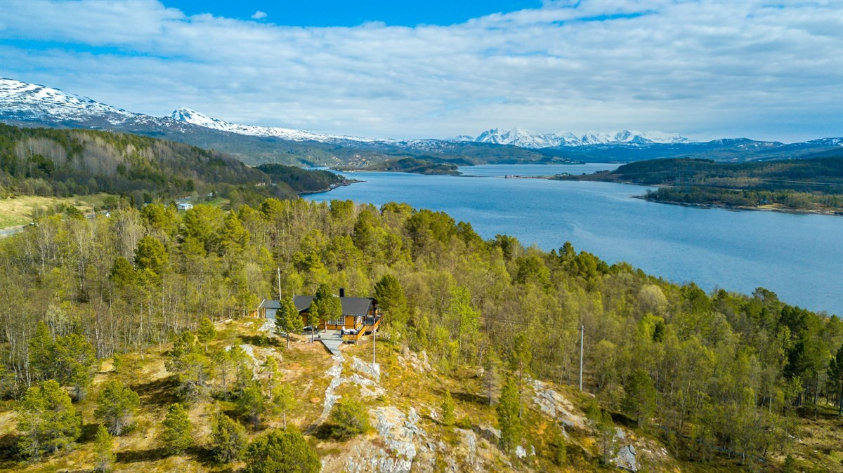 Fantastisk utsikt over Malangsfjorden