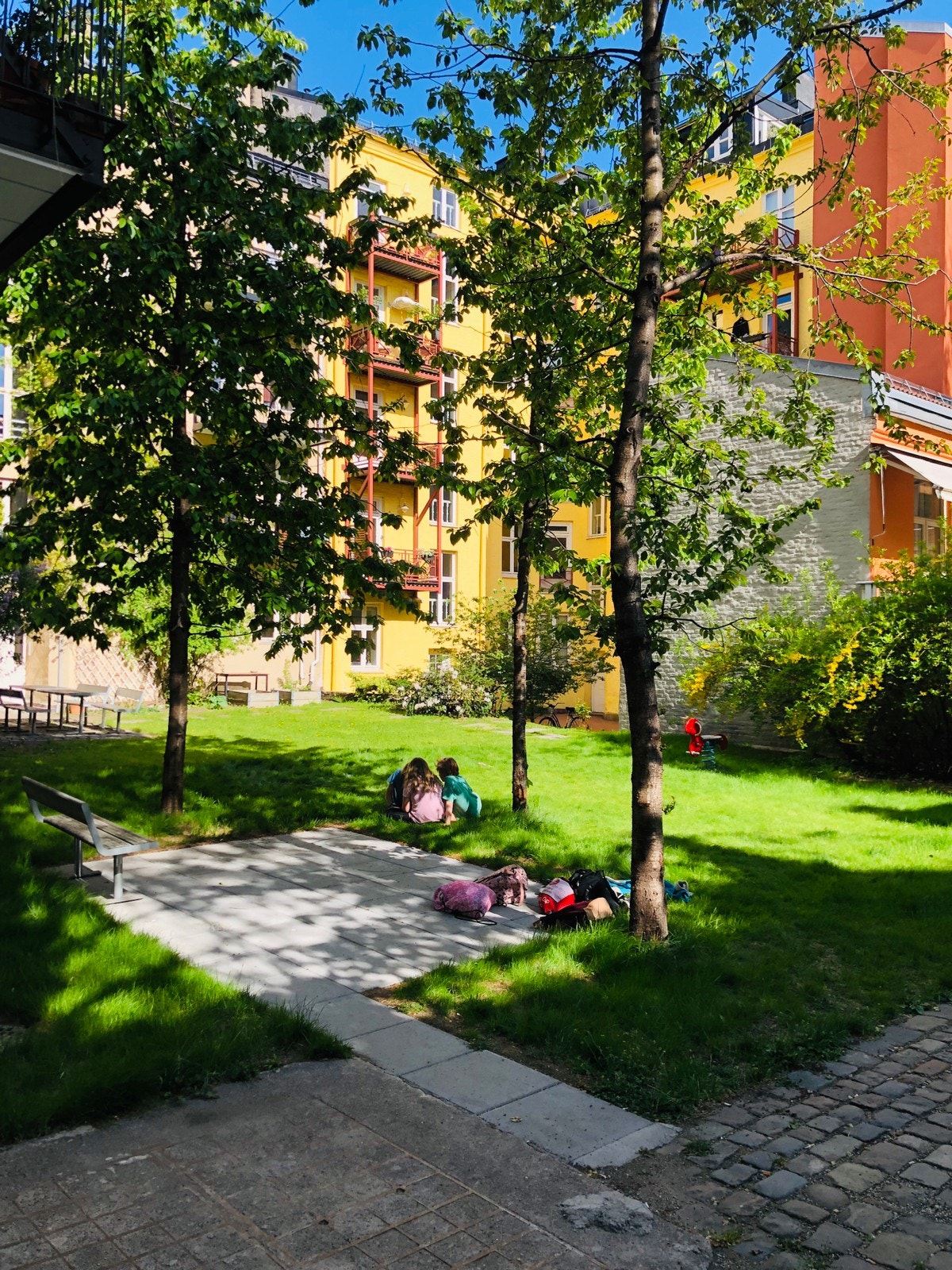 Private backyard Galleribilde