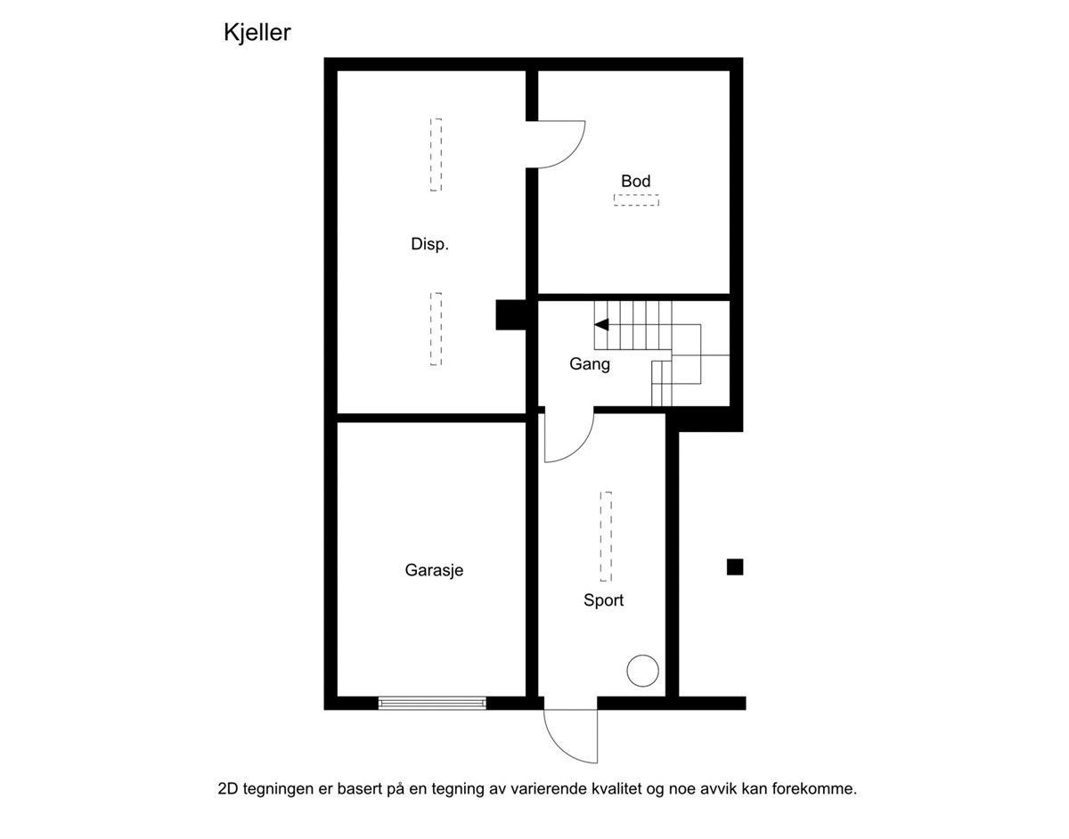 2D kjeller Galleribilde