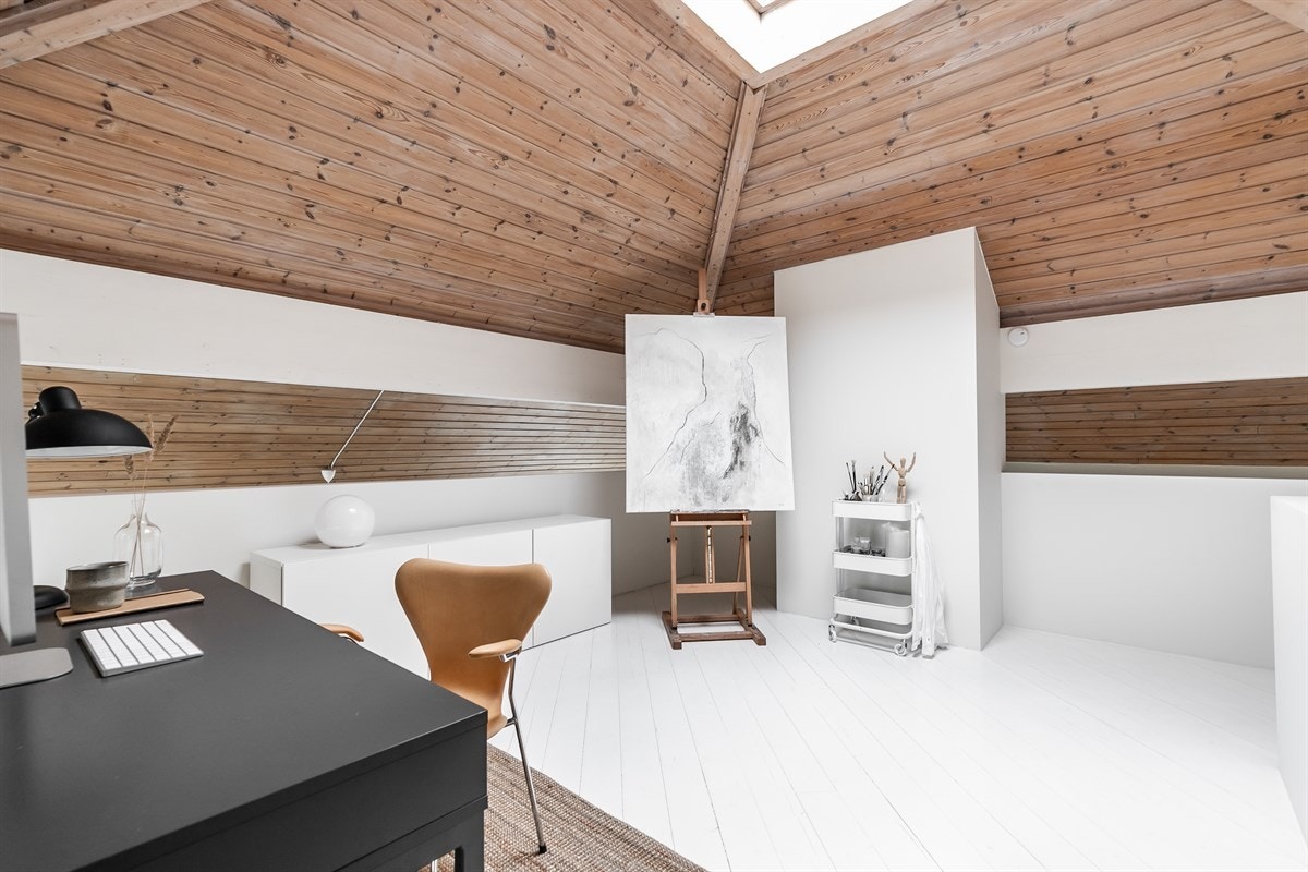 En takkuppel gir lysinnslipp. Galleribilde