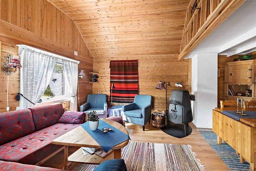 Vedovn i stue Galleribilde