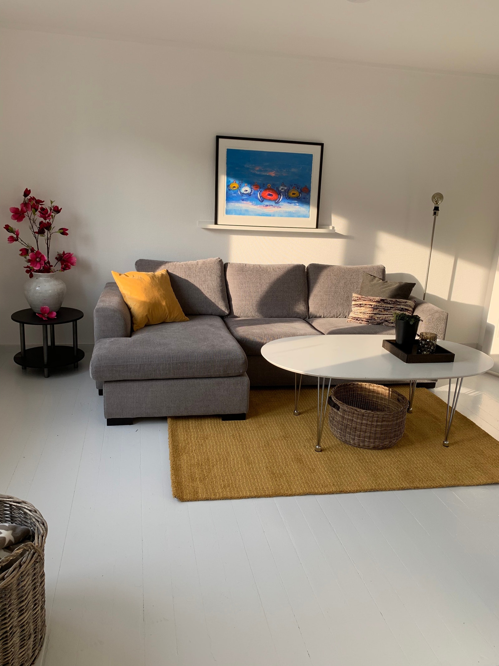 Stue - delvis møblert Galleribilde