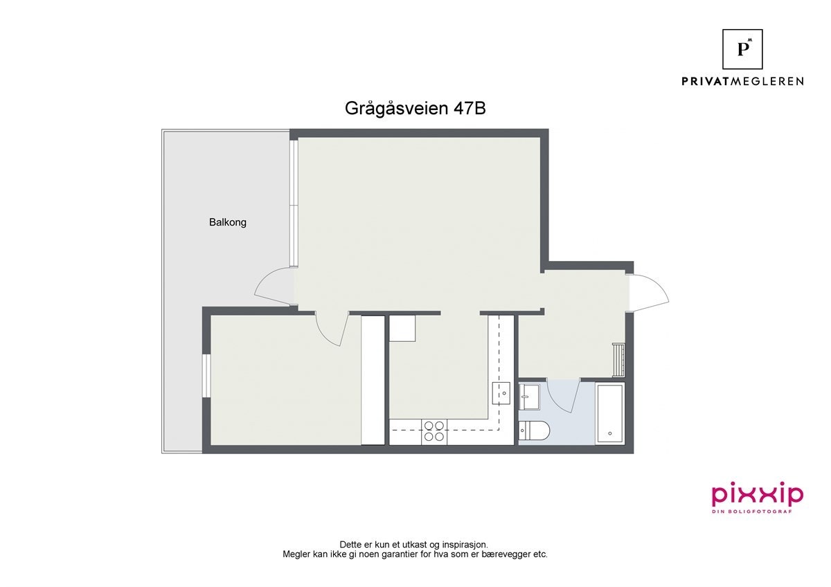 2D planskisse Galleribilde