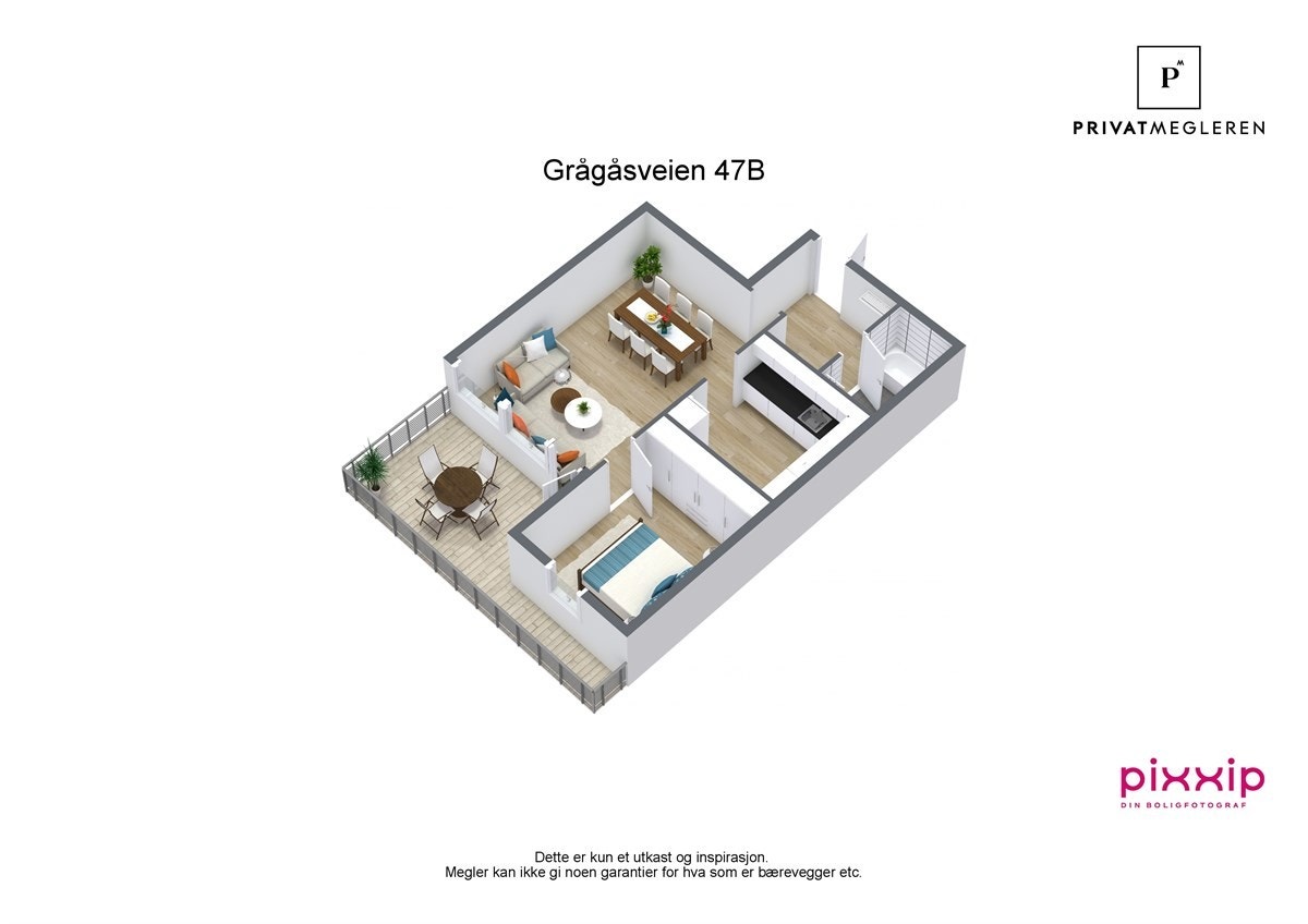 3D planskisse Galleribilde
