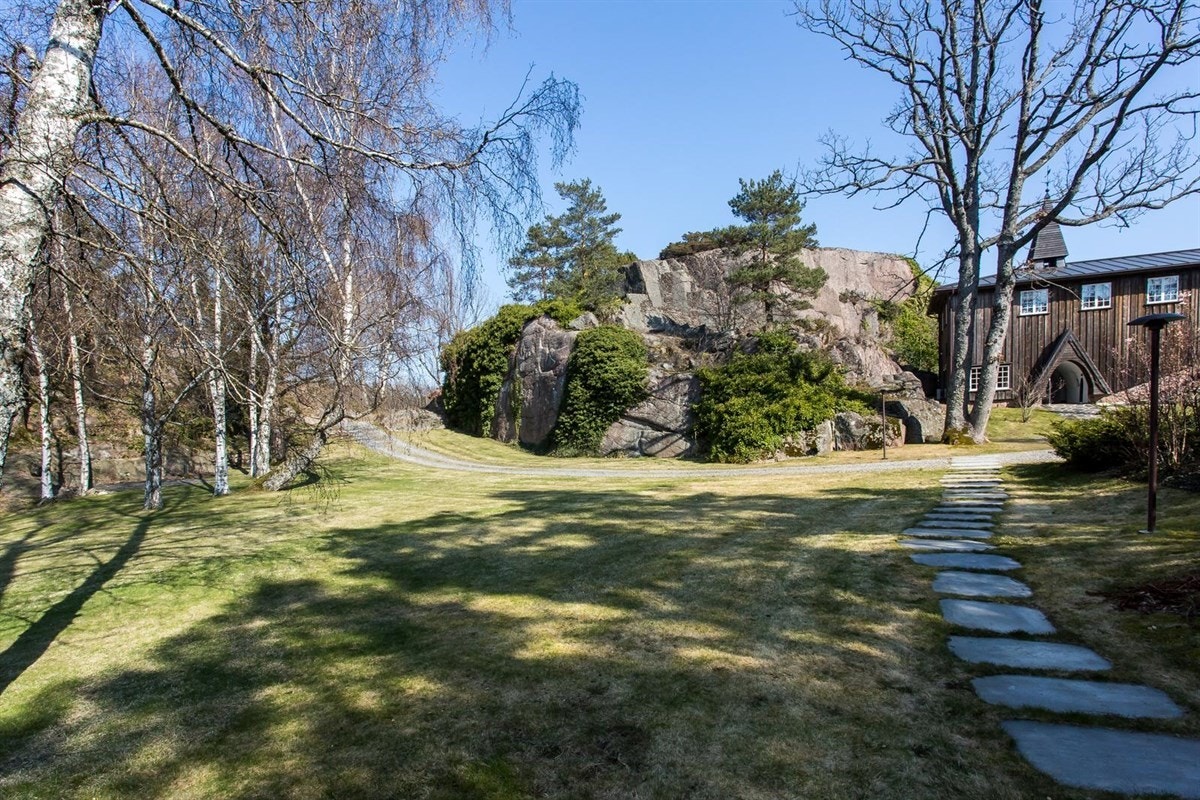 Del av hagen Galleribilde