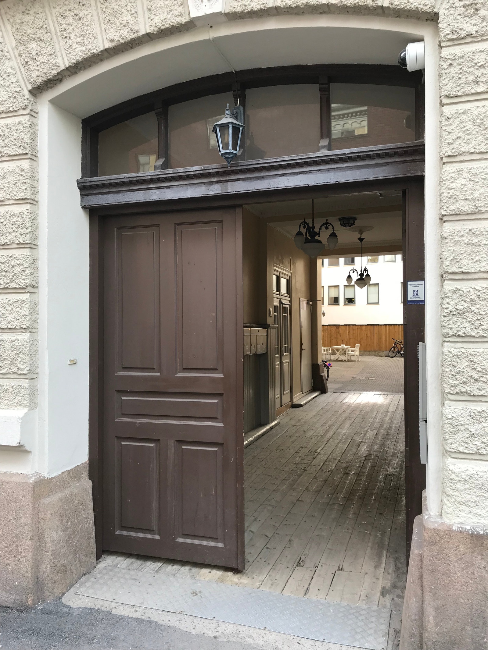 Inngangsparti Galleribilde