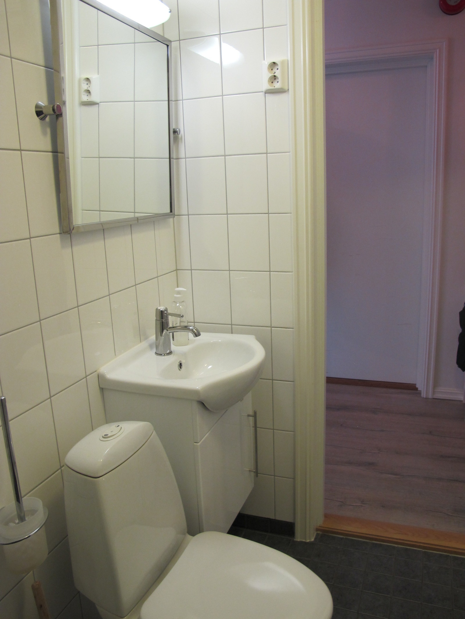 En liten vask er det også plass til. Galleribilde