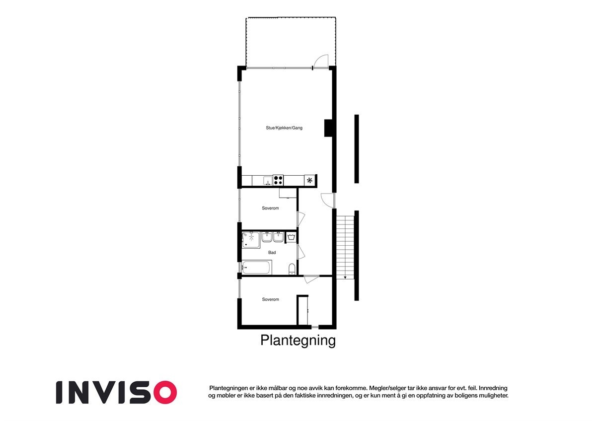 2dplan og 1 Galleribilde