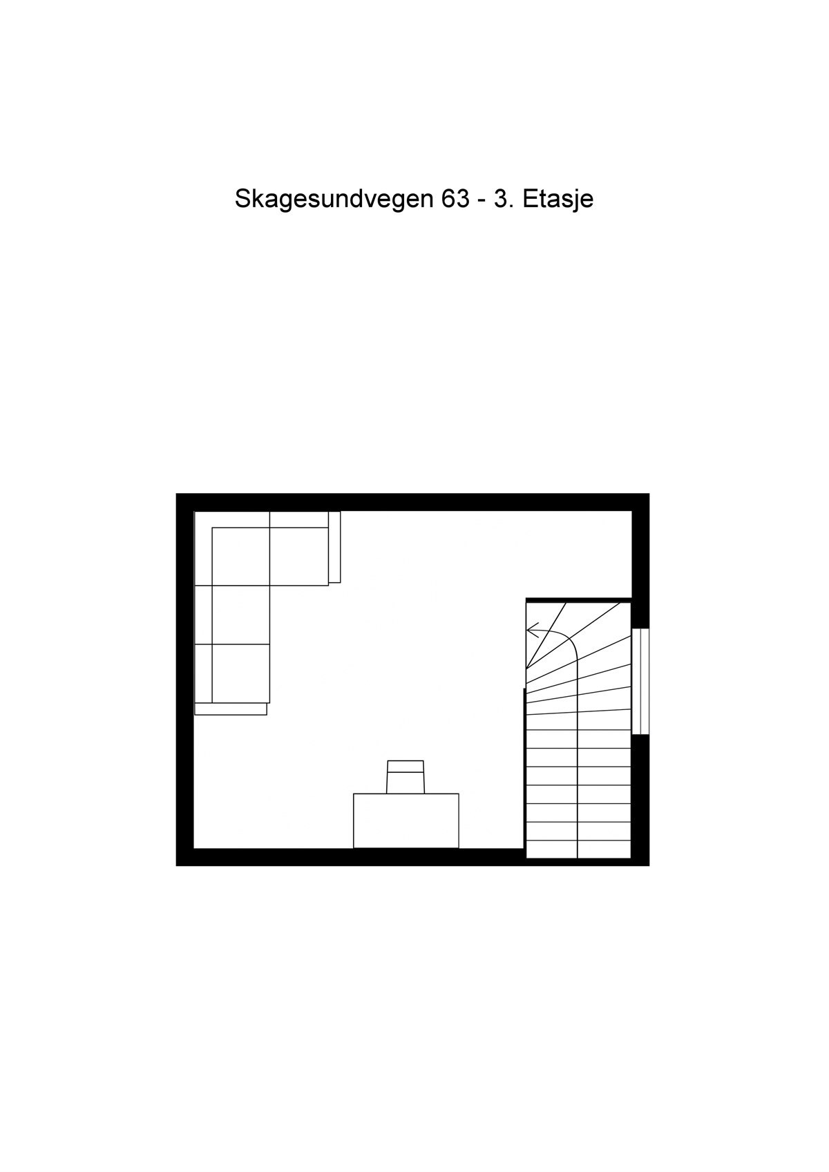 Planskisse 3. etasje
