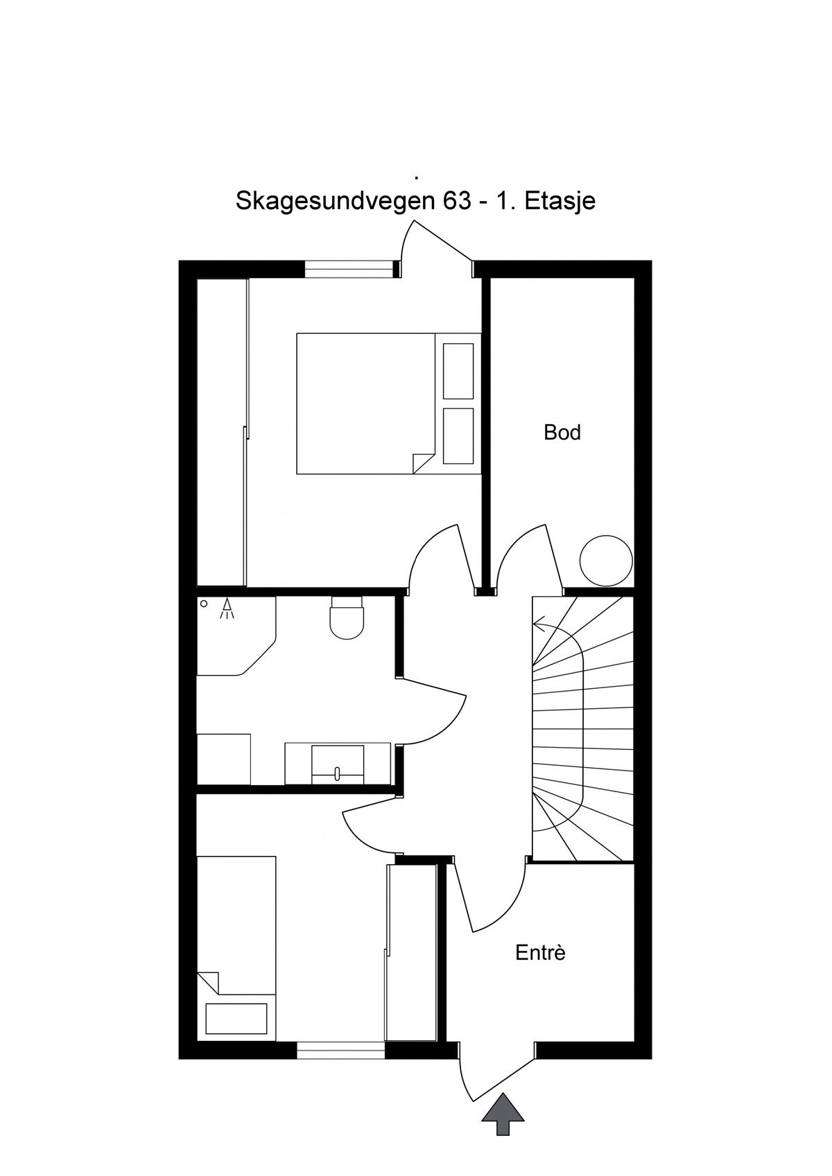 Planskisse 1. etasje