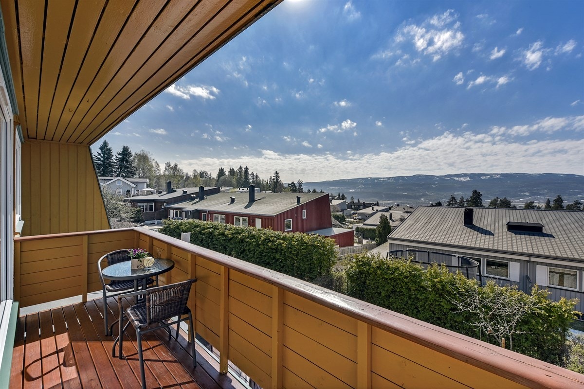 Fantastisk utsikt fra balkongen! Galleribilde