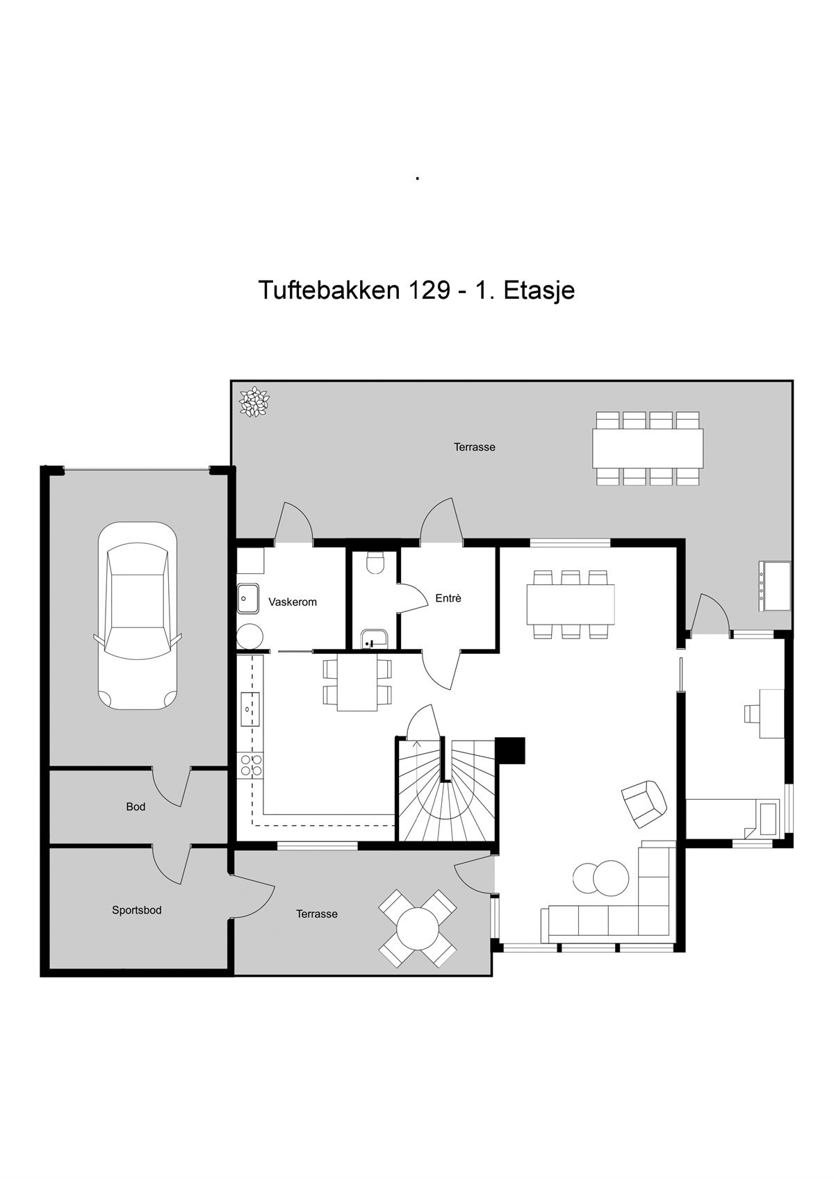 Planskisse 1. etasje