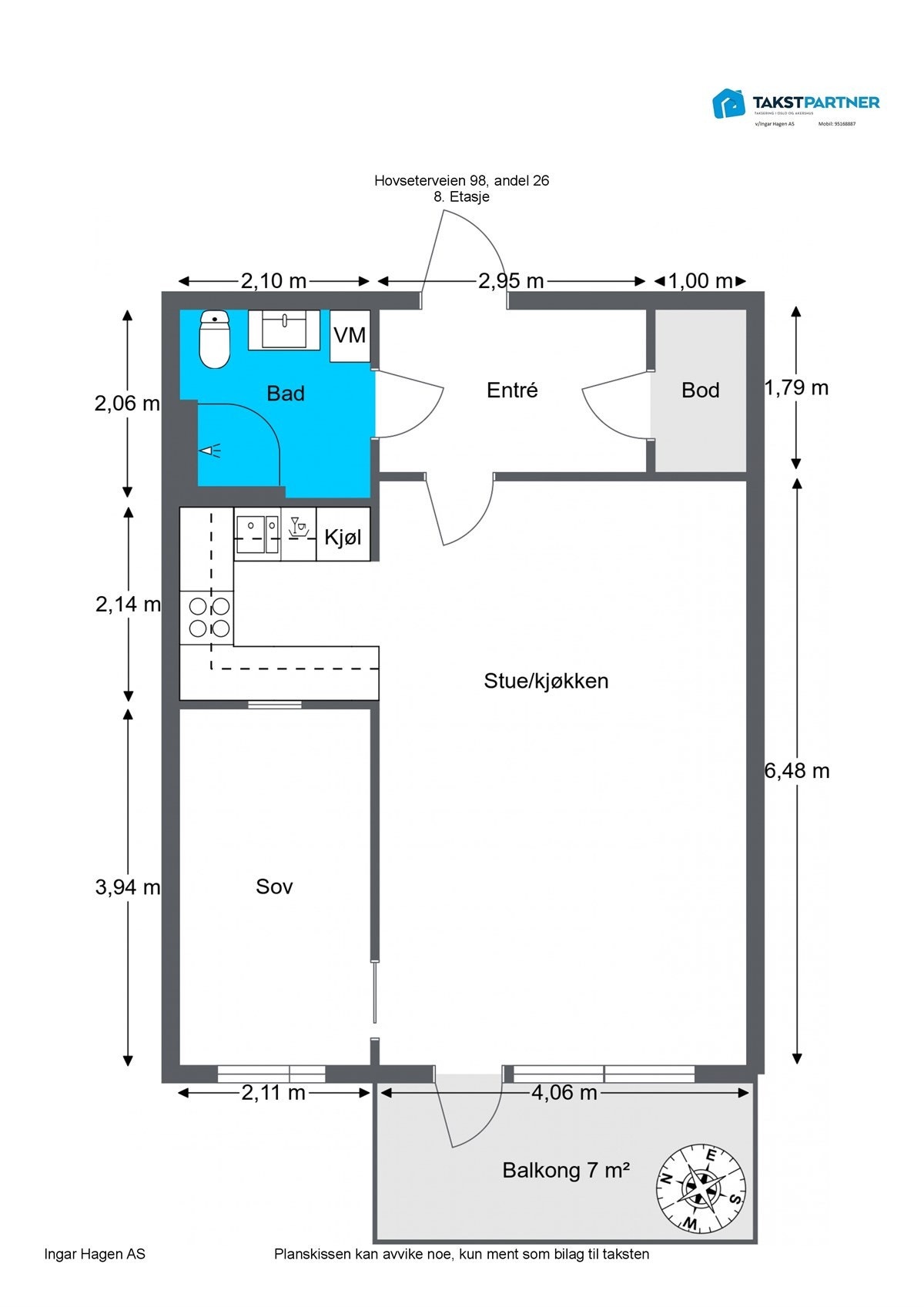 Plantegning 2D. Galleribilde