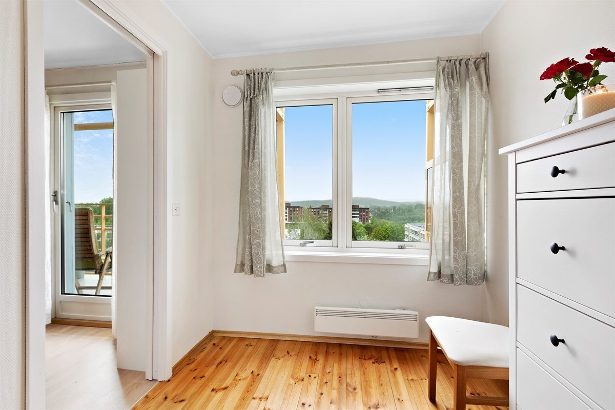 Soverommet er vendt ut mot stille og rolige omgivelser. Galleribilde