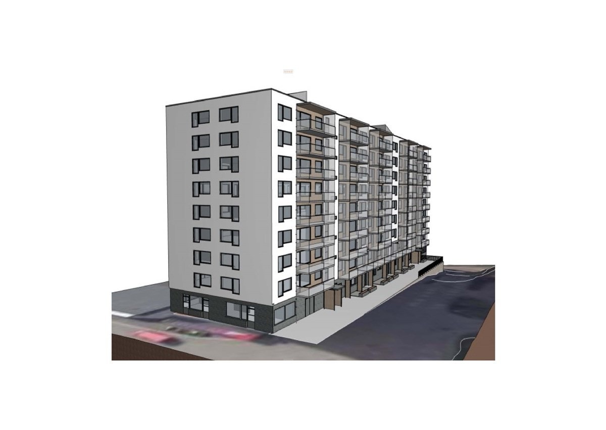 Rehabilitering av fasaden starter i uke 26. Galleribilde