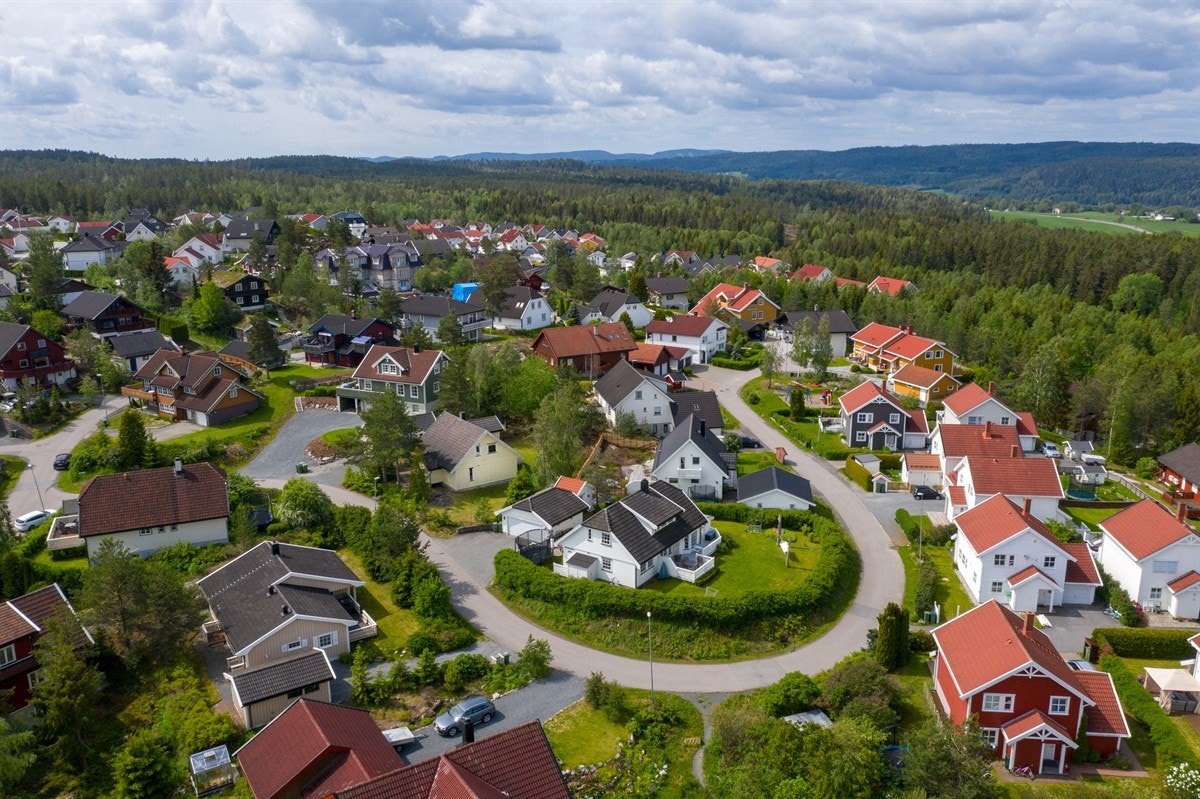 Orderudfeltet - Sørumsand. Galleribilde