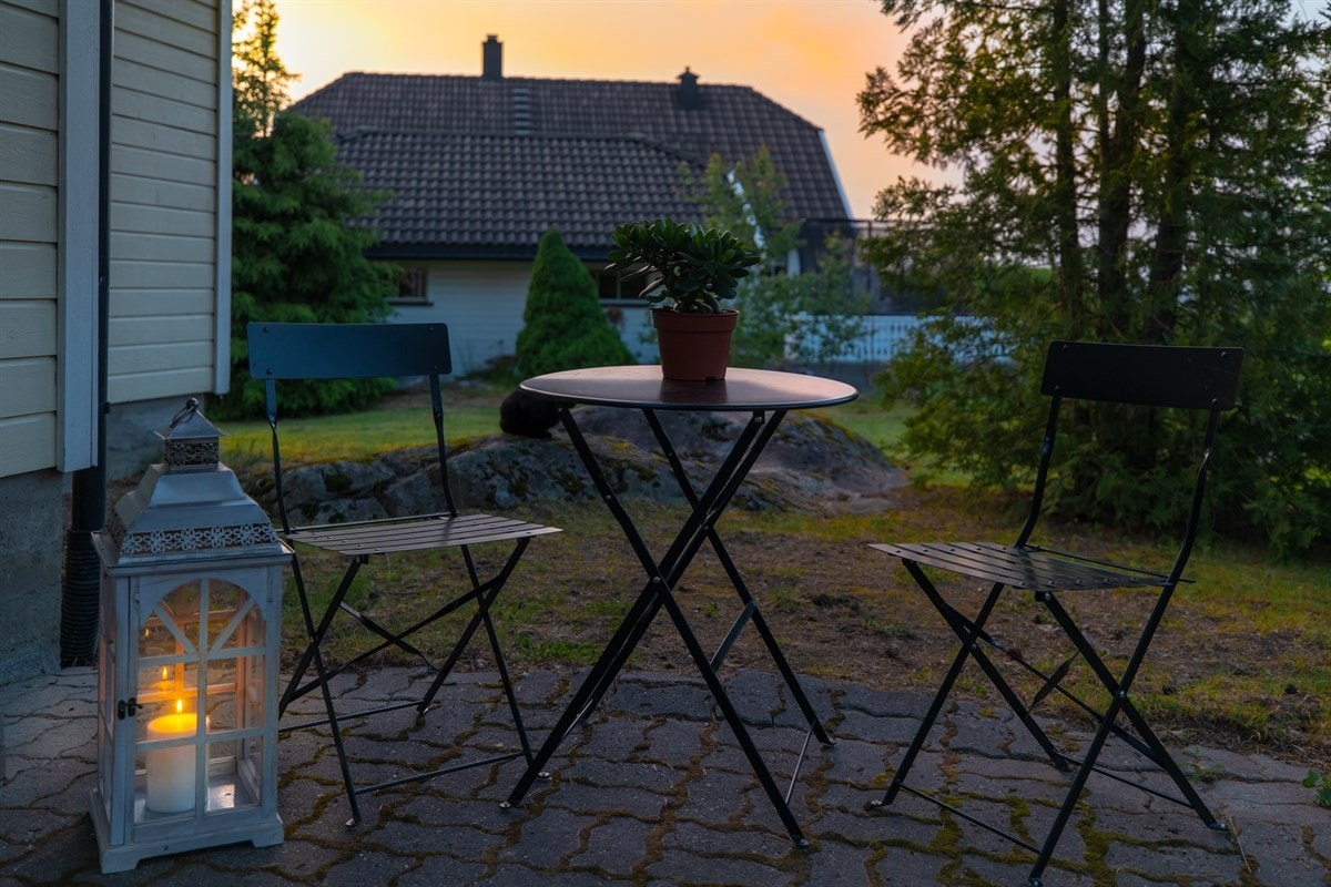 Hyggelig inngangsparti. Galleribilde