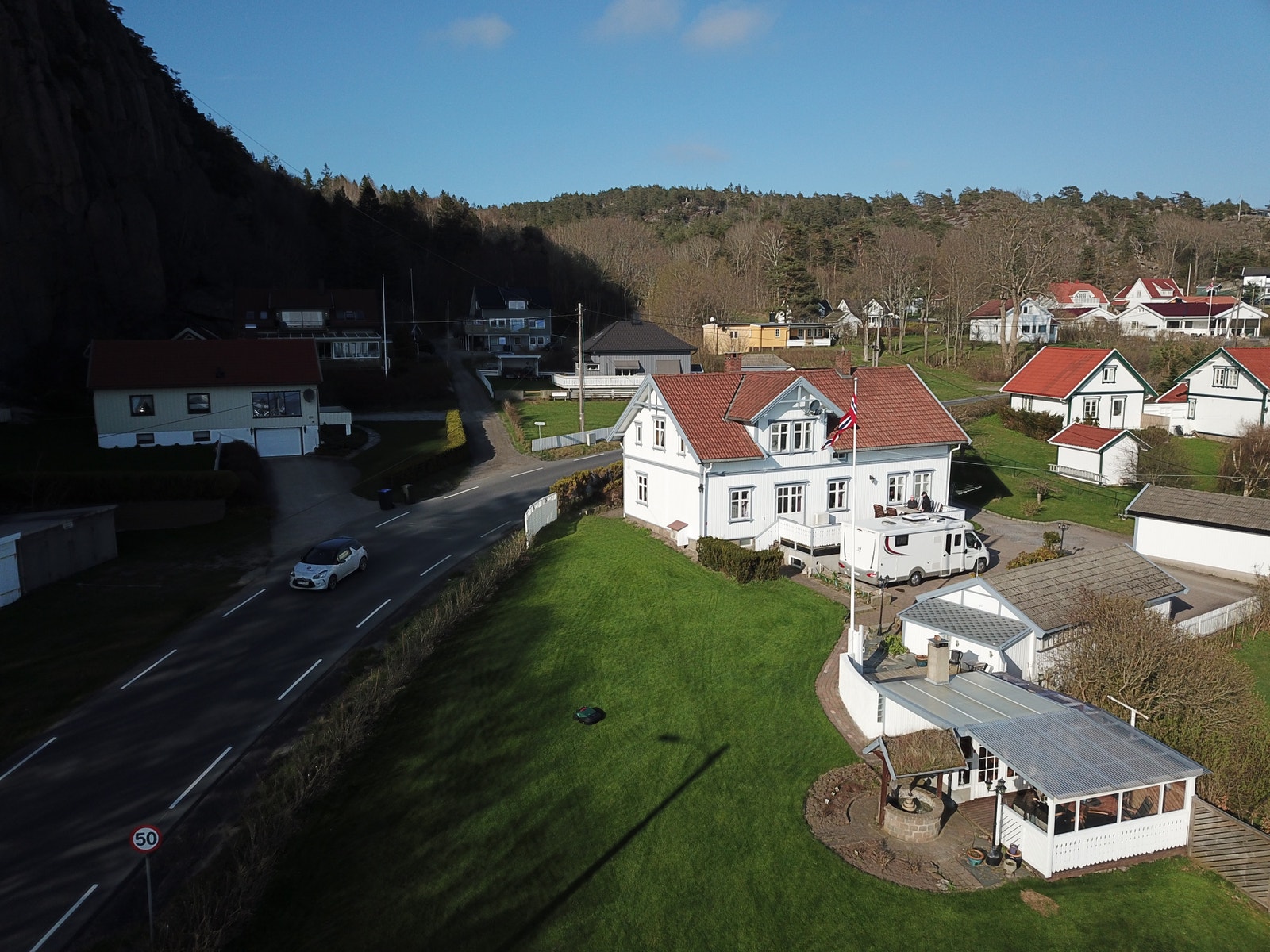 Huset leiligheten ligger på Vikene Galleribilde
