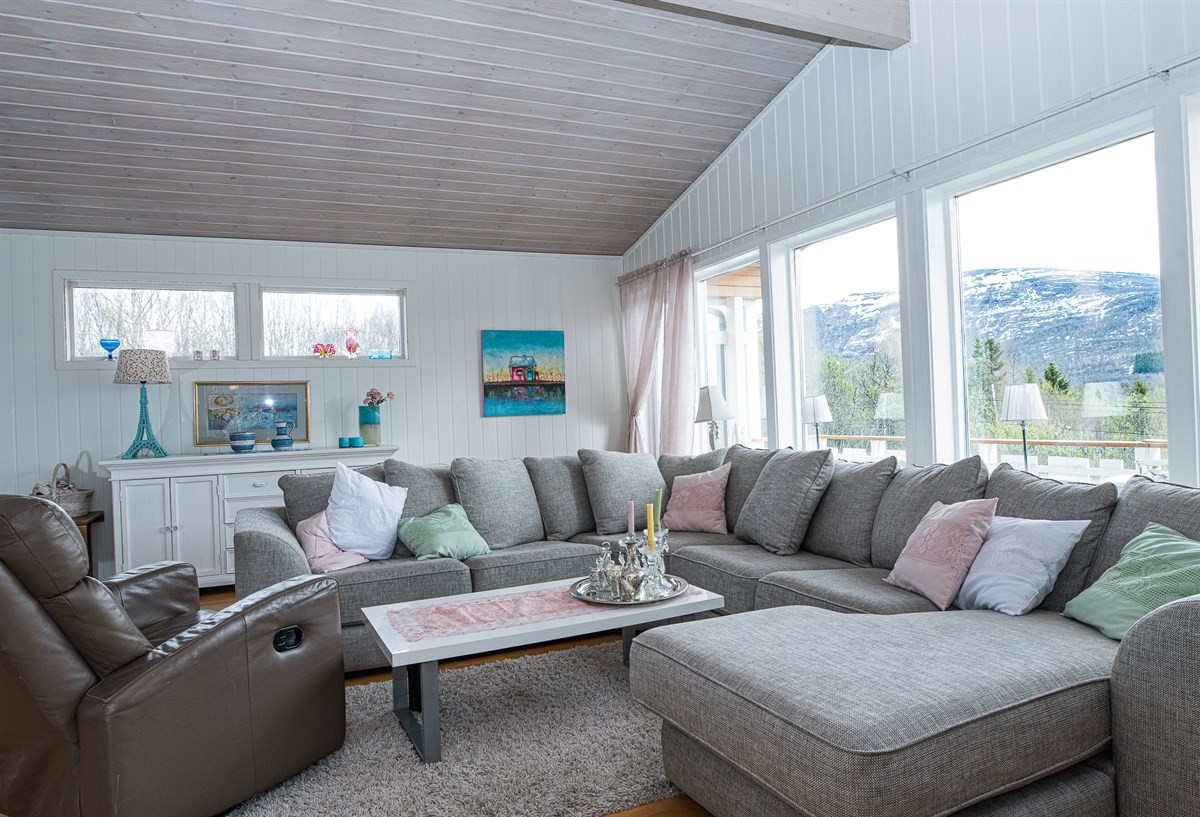 Nydelig utsikt fra stuen