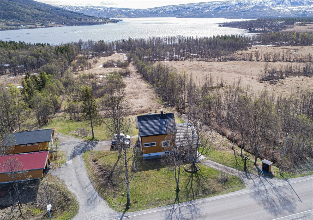 Flotte turområder i nærheten, med kort vei til utmark og Finnfjordvatnet