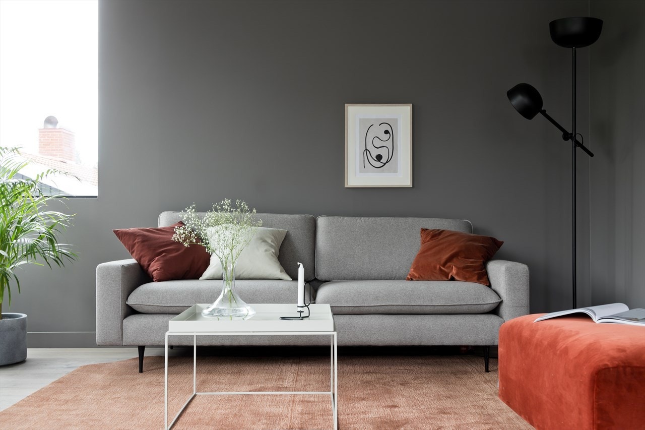 God plass til ønsket innredning. Rommet kan og fungere som et soverom Galleribilde