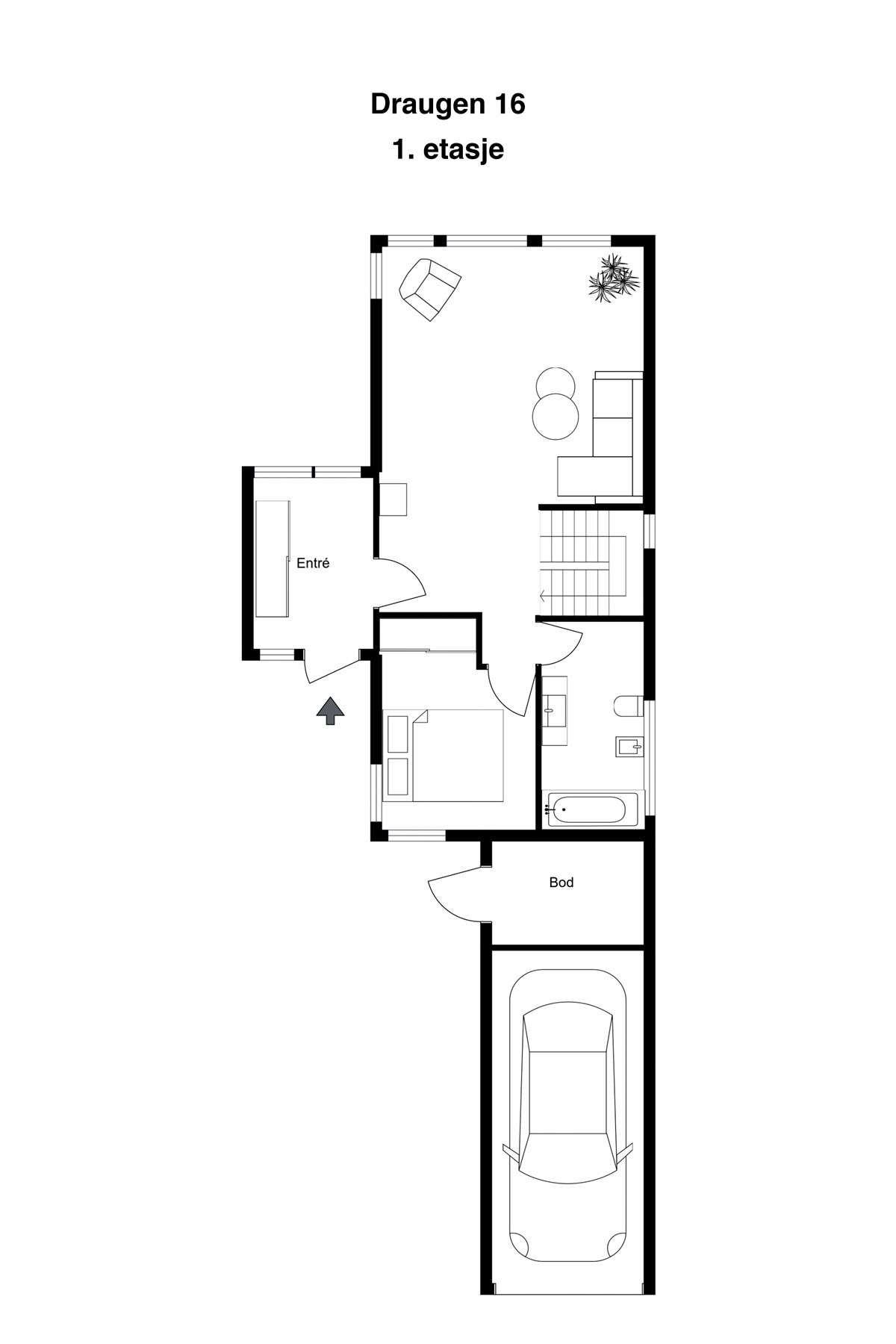 Planskisse 1. etasje
