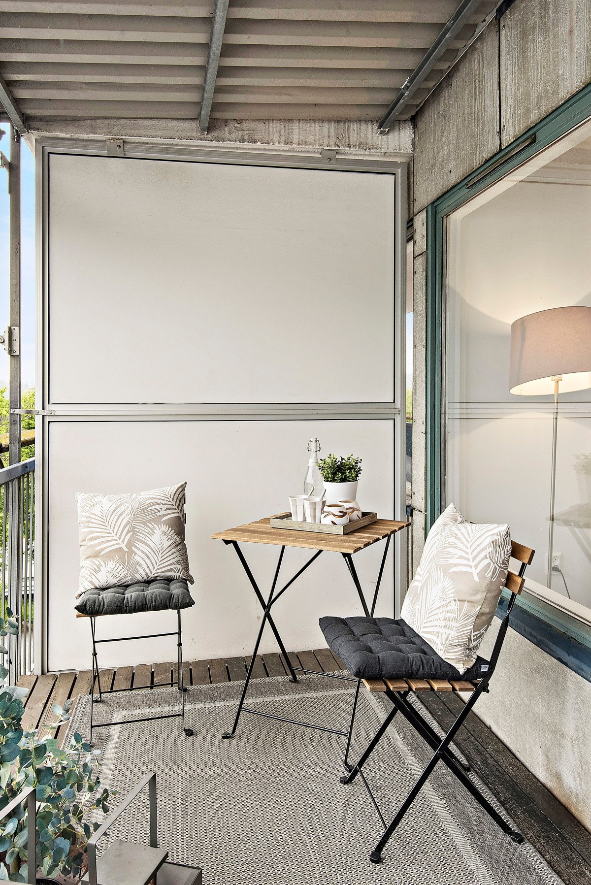 God plass til balkongmøbler. Galleribilde