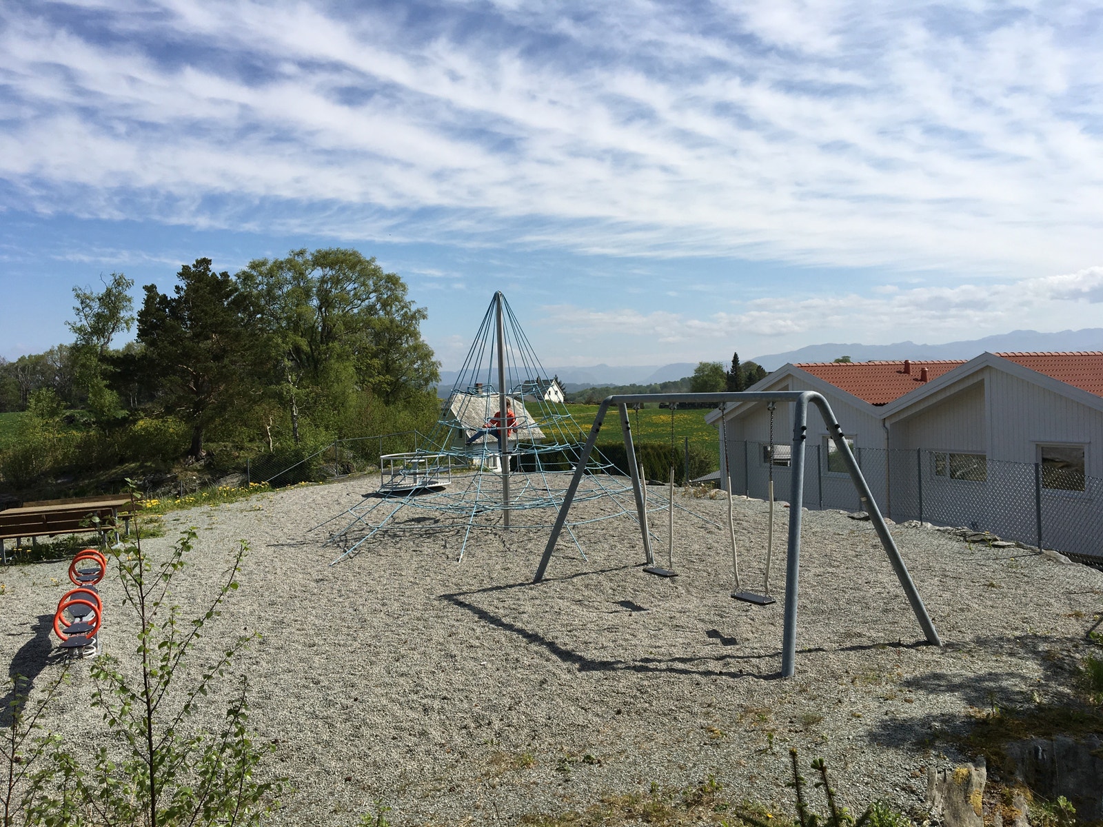 En av flere lekeplasser i nærheten Galleribilde