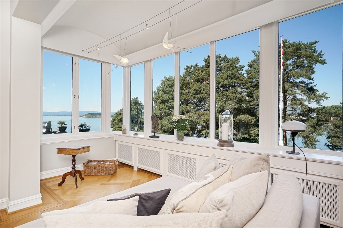 Utsikten fra daybed Galleribilde