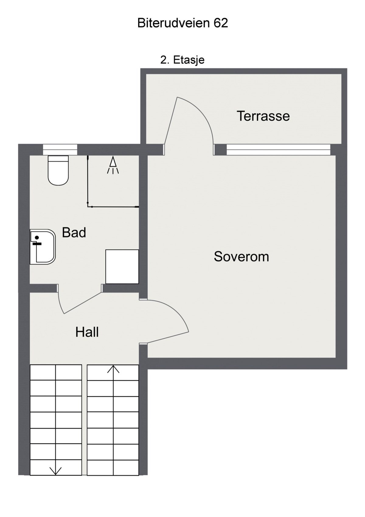 Plantegning 2. Etasje Galleribilde
