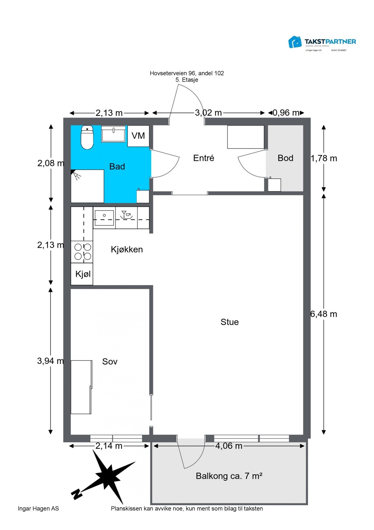 Plantegning 2D. Galleribilde