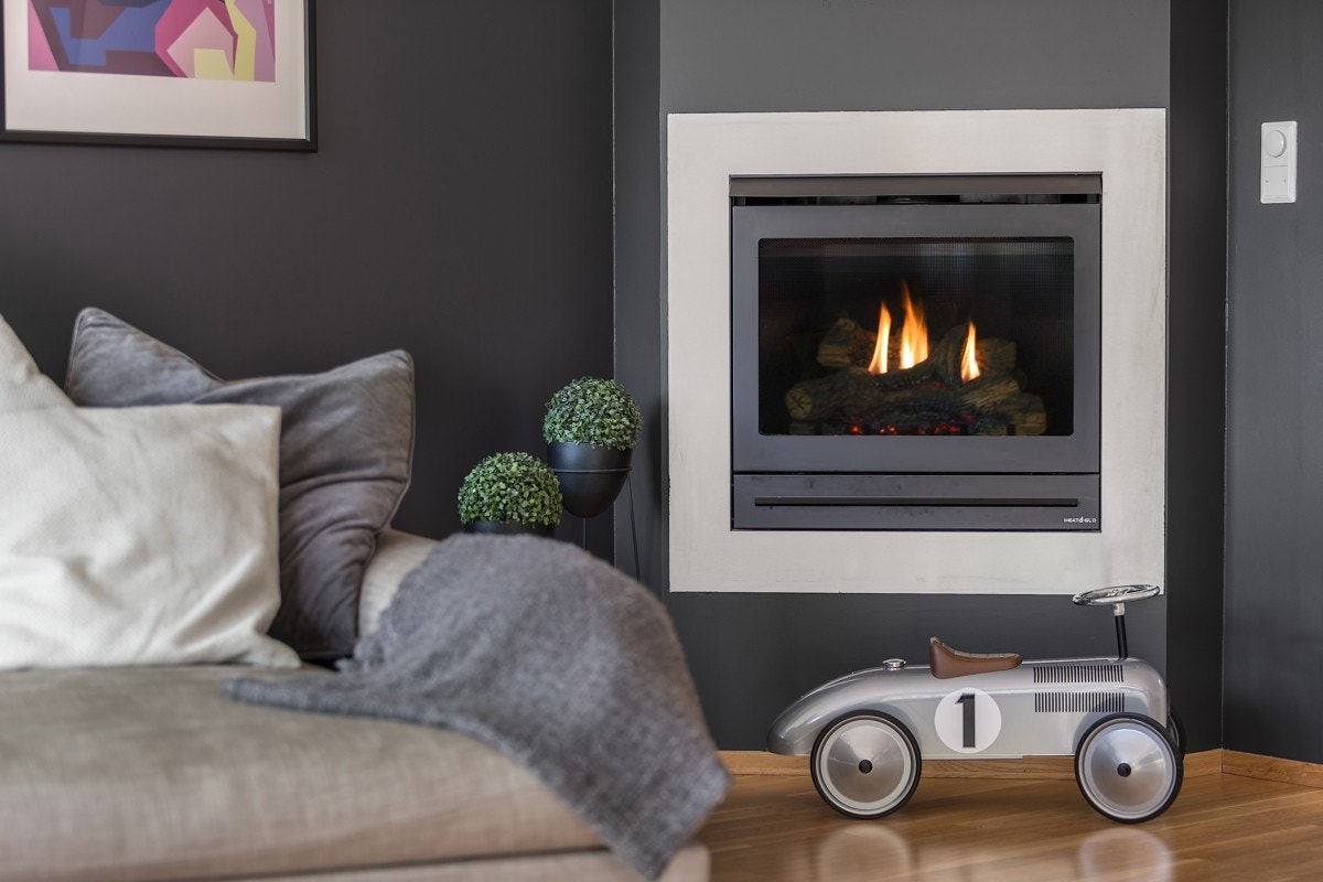 Lekker gasspeis som gir en god og lun varme. Galleribilde