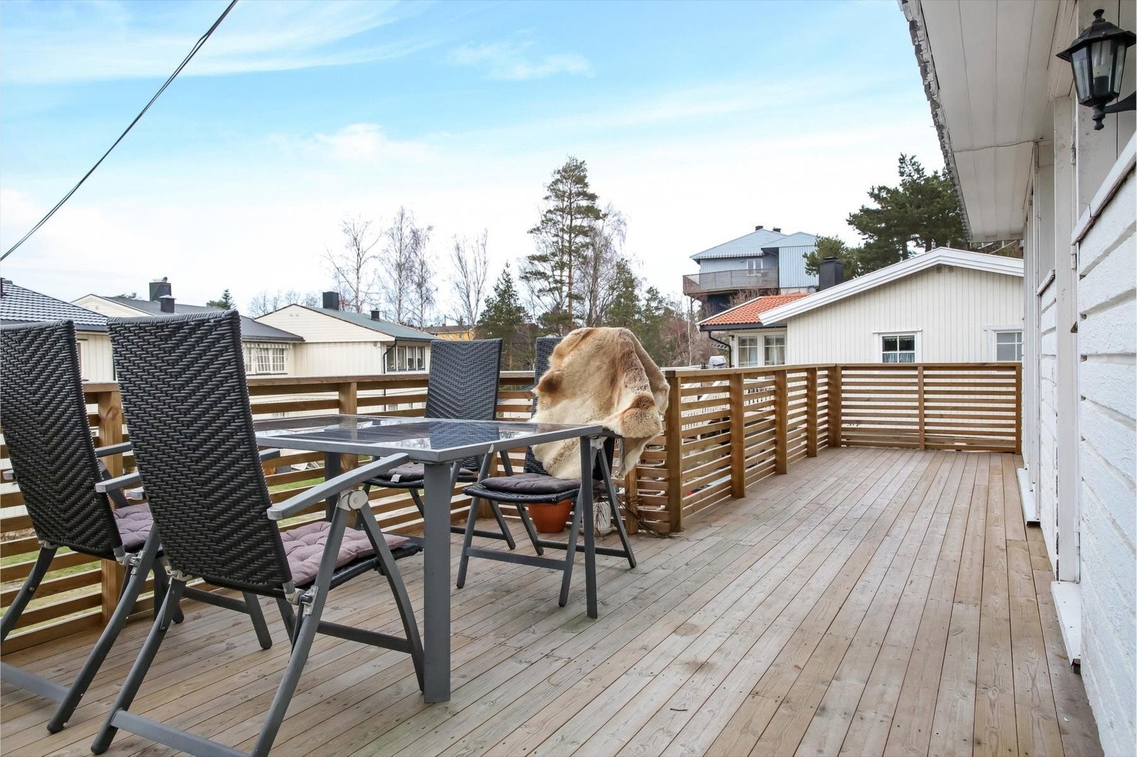 Uteplass utenfor leilighet/hybel Galleribilde