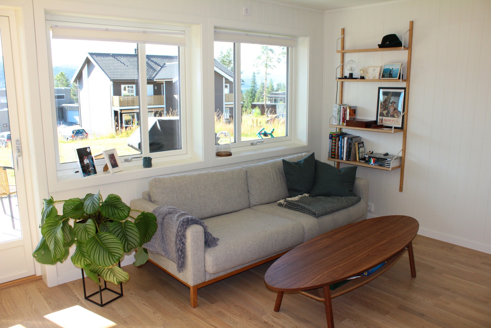 Fin og lys stue Galleribilde