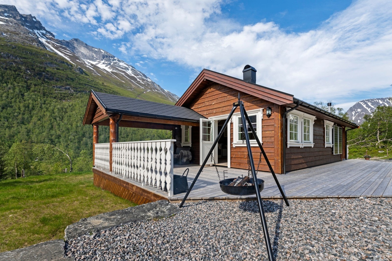 Uteområde. Galleribilde