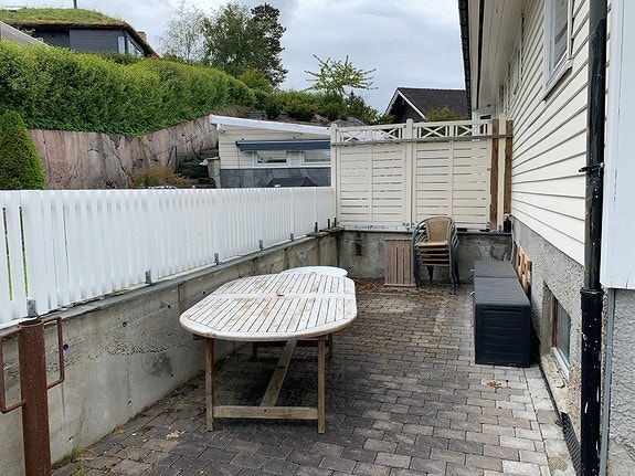Uteplass/terasse Galleribilde