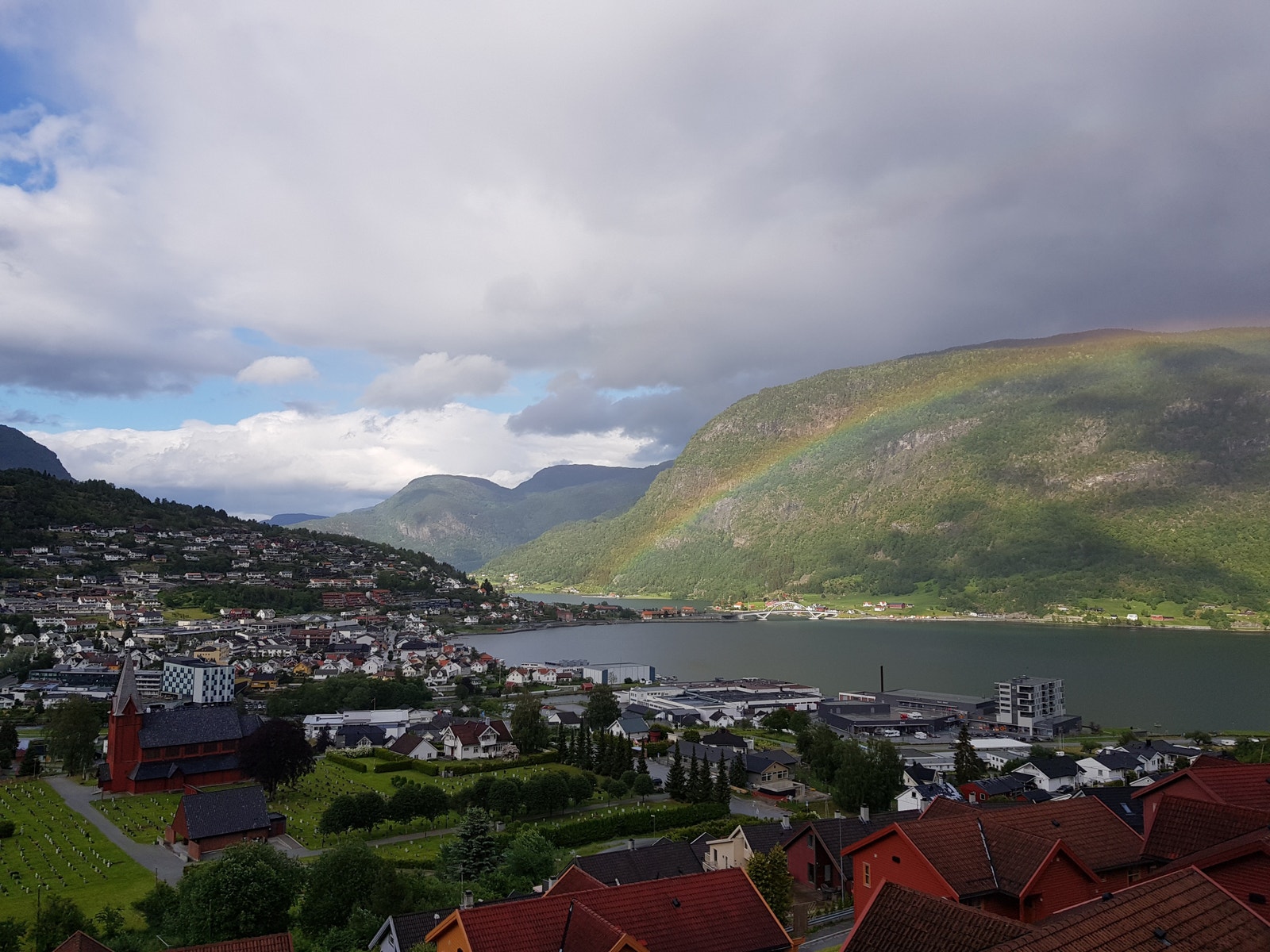 Utsikt frå loftsetasjen Galleribilde