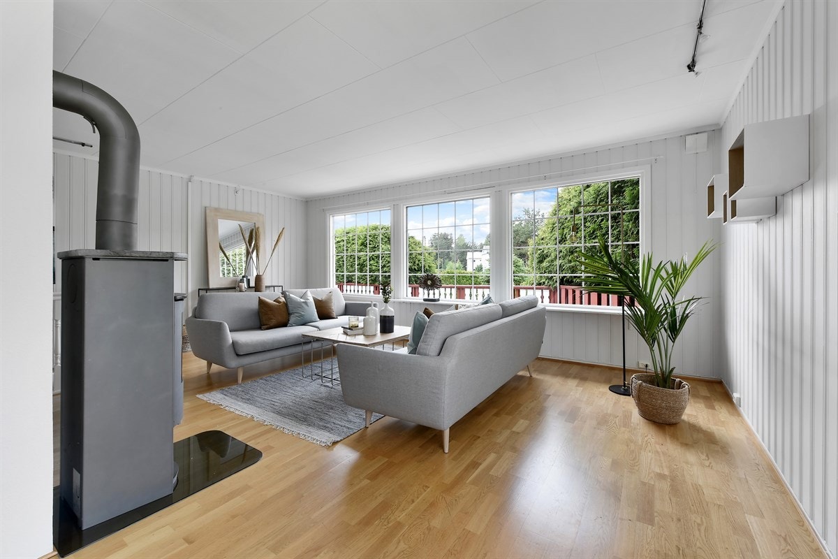 God plass til sofagruppe. Galleribilde