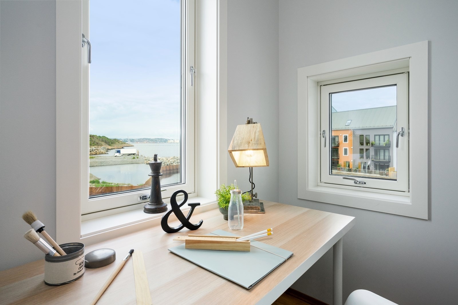 Ett av fire soverom Galleribilde