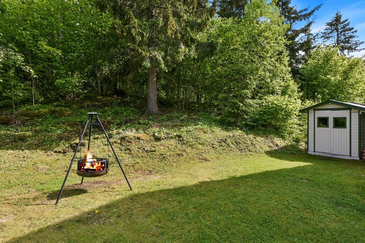 Det er også plassert en utebod her. Galleribilde