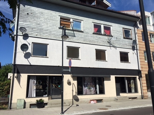 Fasade. Leiligheten er i 2 etg. Galleribilde